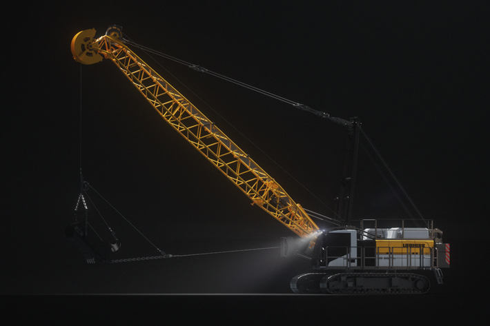 The new generation Liebherr HS HS 8070.1 offers flexibility in assembly and transportation