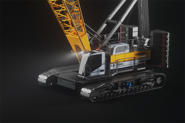 Liebherr introduces battery-powered crawler cranes