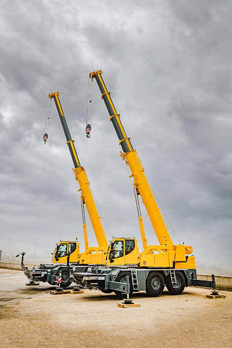 Liebherr introduces 31-m boom featuring rope extension mechanism for the LTC 1050-3.1 compact crane