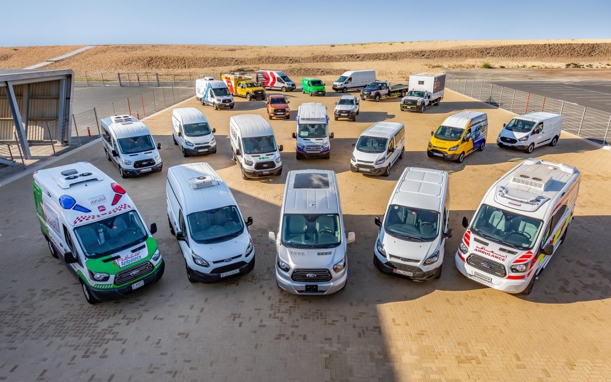 Ford Convertor Day in Dubai showcases adaptability of the Ranger, Transit and Super Duty commercial vehicle brands