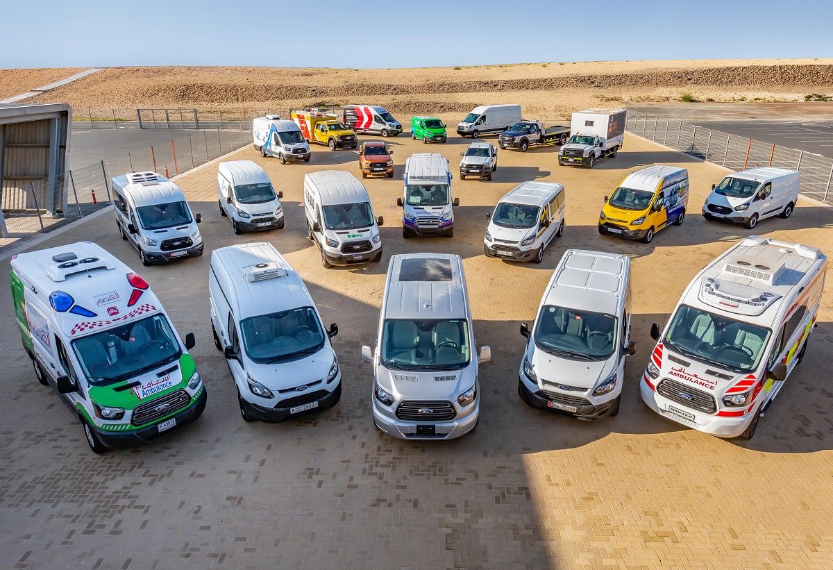 Ford Convertor Day in Dubai showcases adaptability of the Ranger, Transit and Super Duty commercial vehicle brands