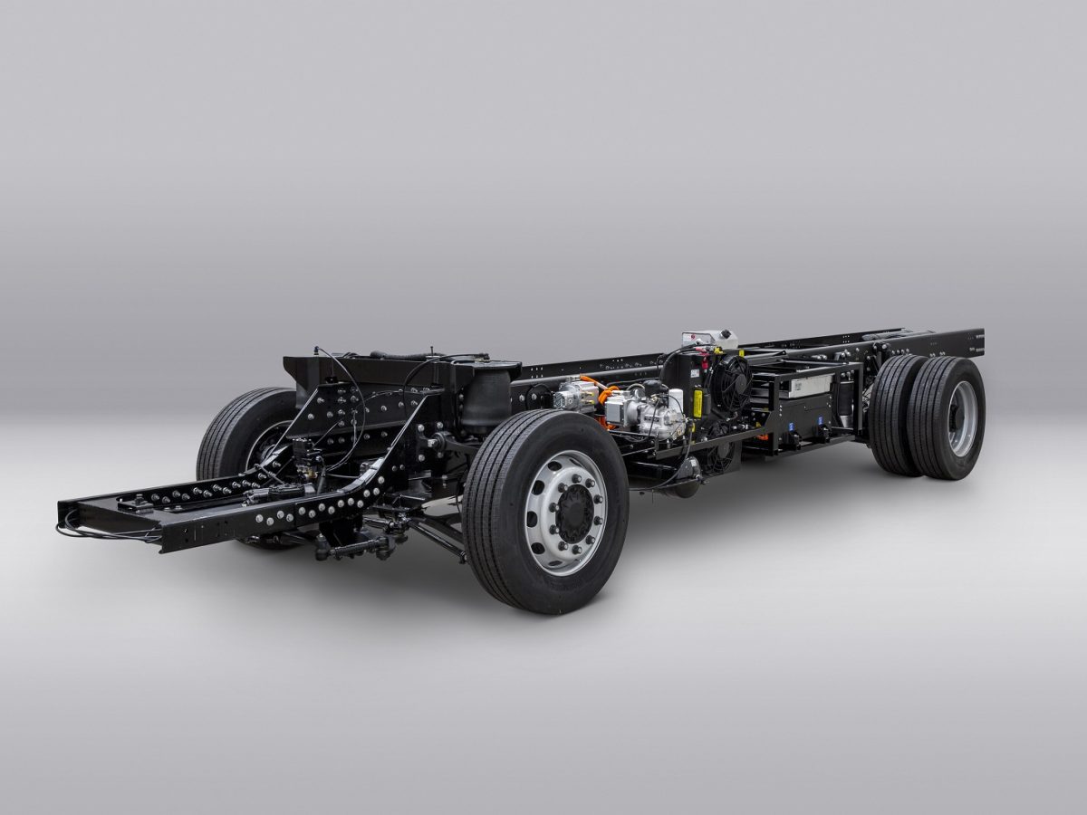 Volta Trucks reveals prototype chassis of the 16-tonne full-electric Volta Zero