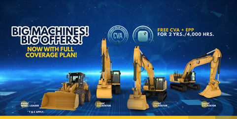 Al-Bahar offers free CVA and EPP with purchase of selected Cat GC machines