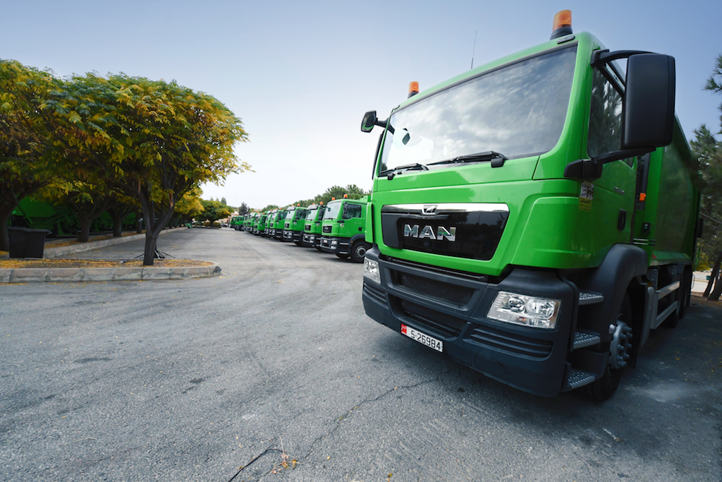 MAN Truck & Bus supplies 101 trucks to Greater Amman Municipality in Jordan