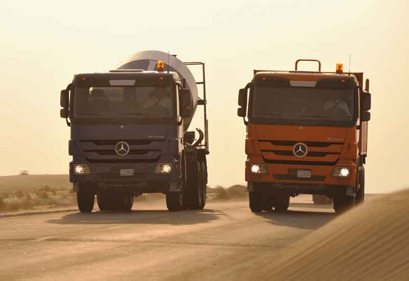 Oman contractor buys fleet of 20 Actros trucks