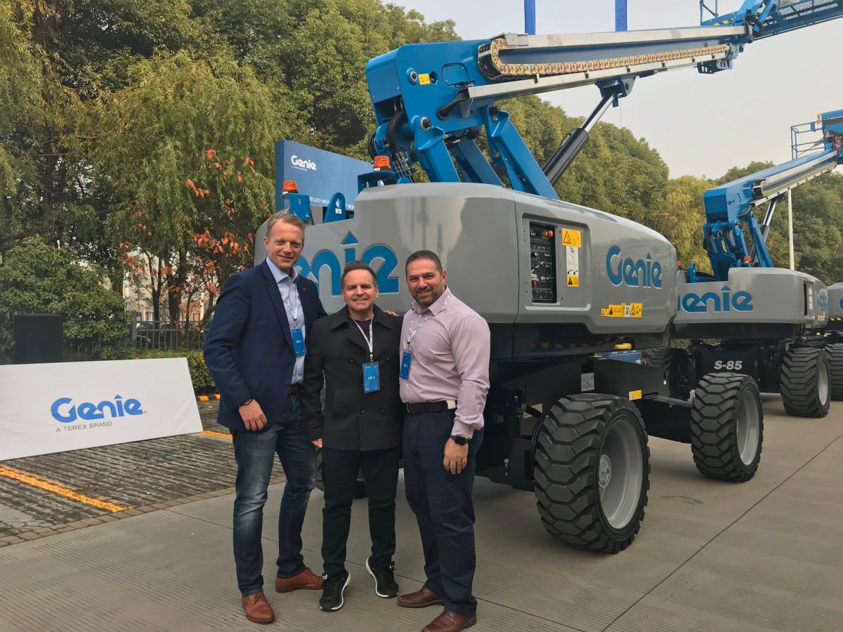 Byrne Equipment Rental expands into the mobile access market with 166 Genie MEWPs