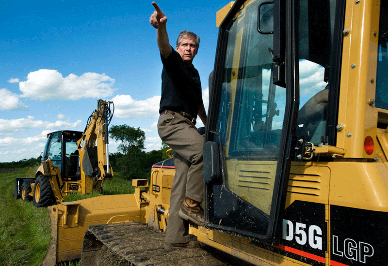 Caterpillar CEO: There will be no double dip