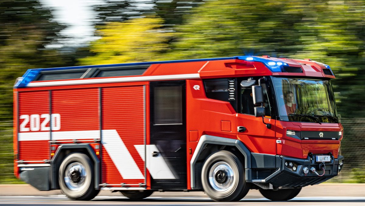 Electric fire trucks powered by Volvo Penta to begin customer testing in Berlin, Amsterdam and Dubai