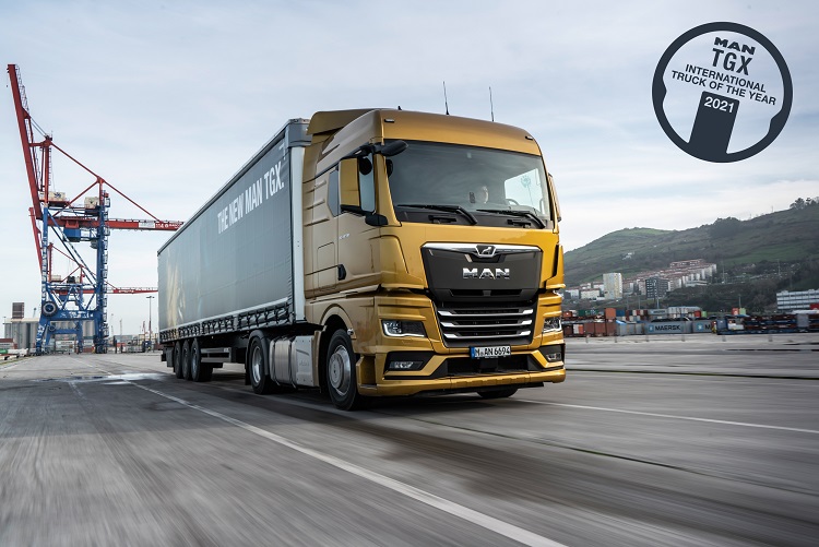 Pictures: The MAN TGX - International Truck of the Year 2021