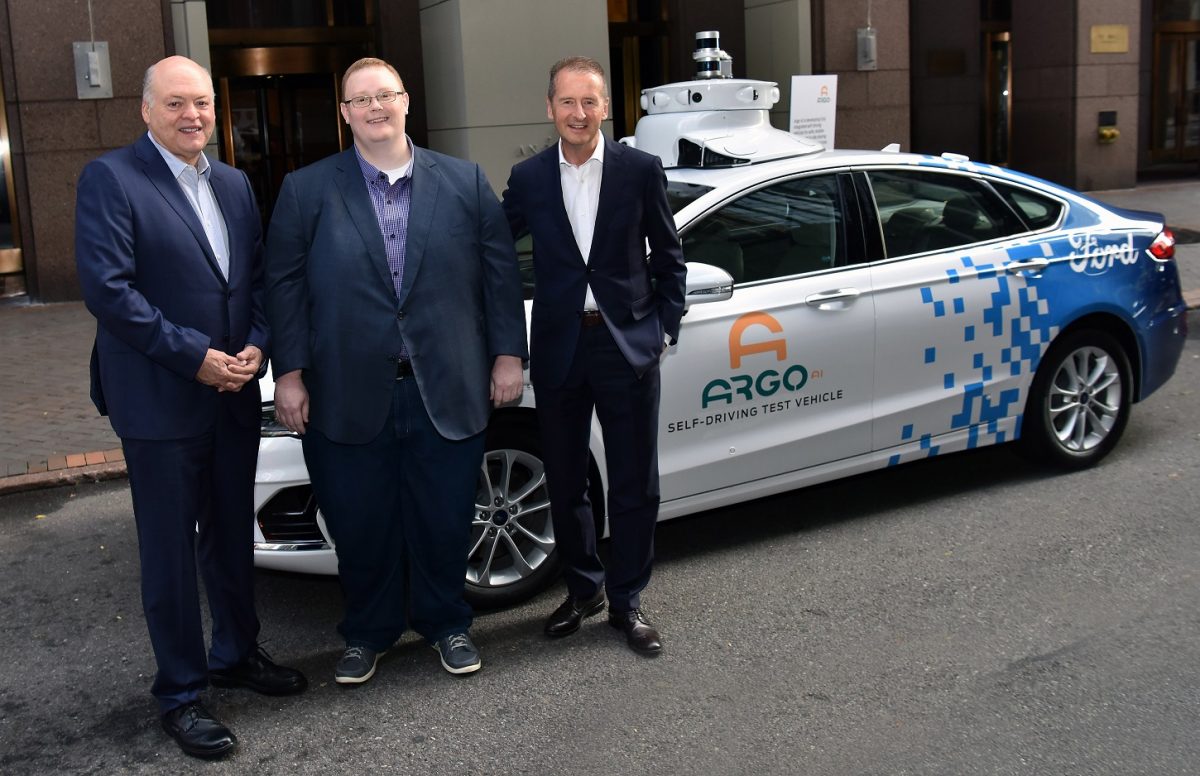 Volkswagen and Ford invest in autonomous vehicle platform company, Argo