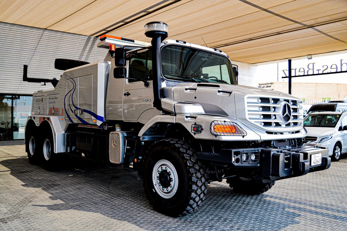 The Zetros is a robust off-road specialist