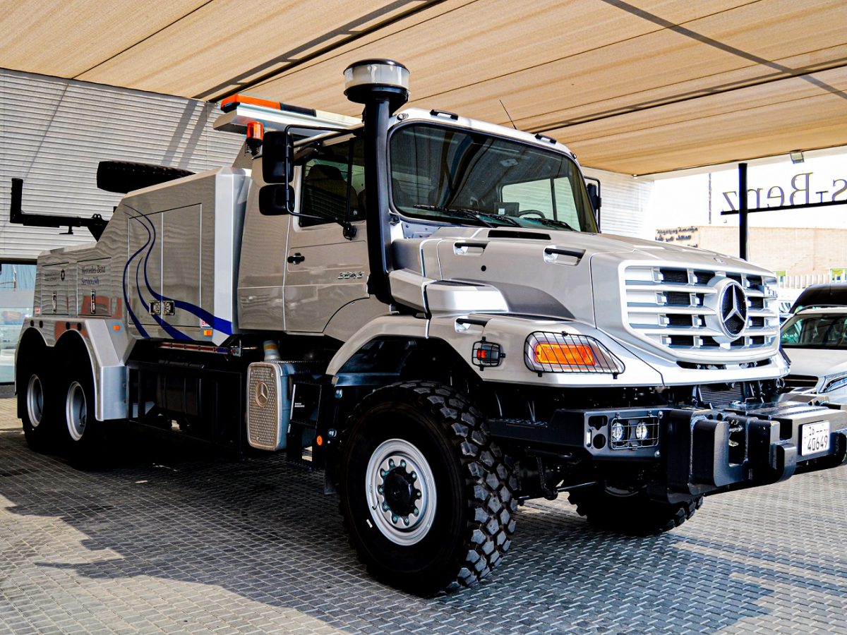 The Zetros is a robust off-road specialist