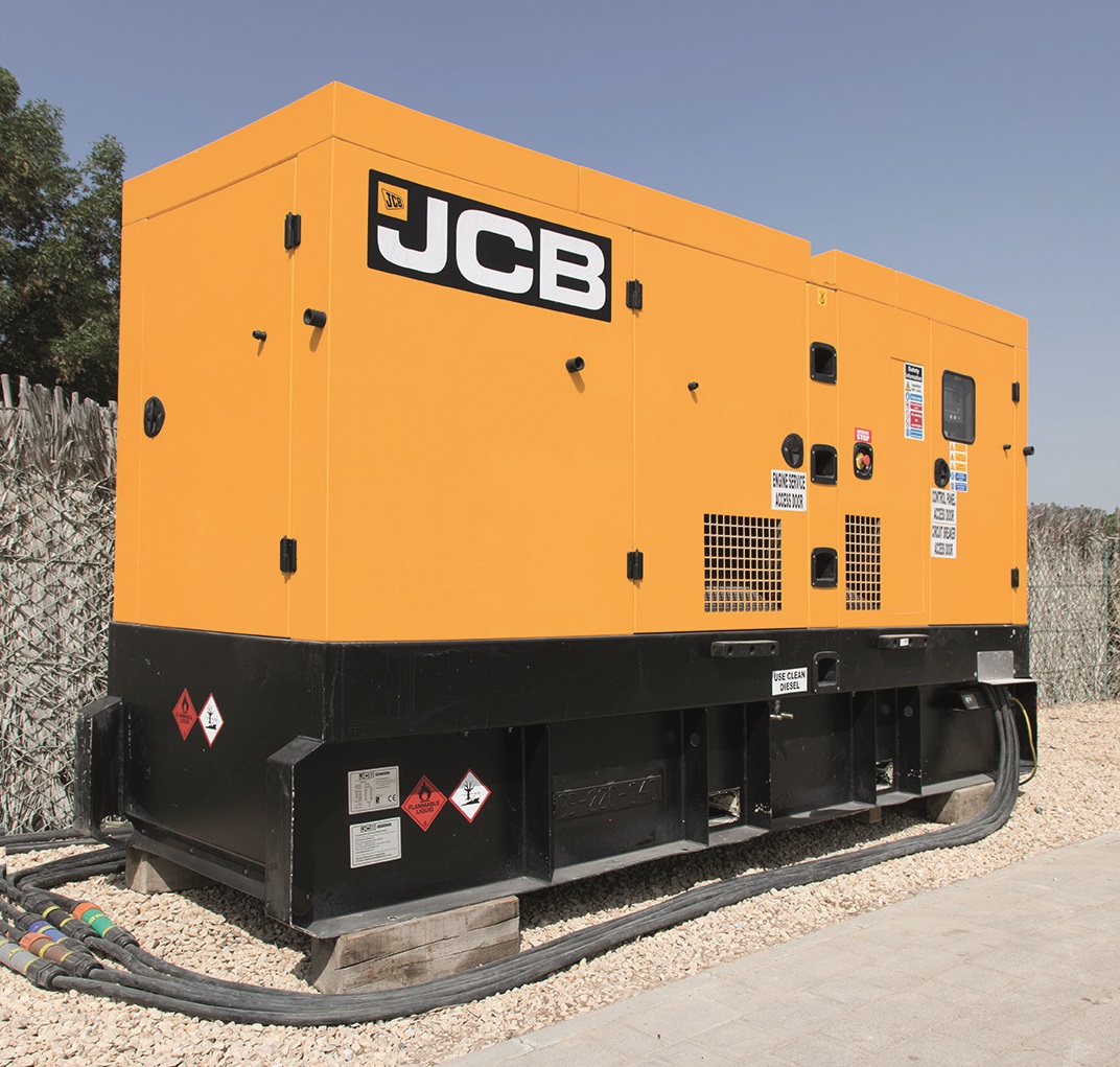 JCB Power Products to showcase 8–2,750kVA generators at Middle East Electricity 2019