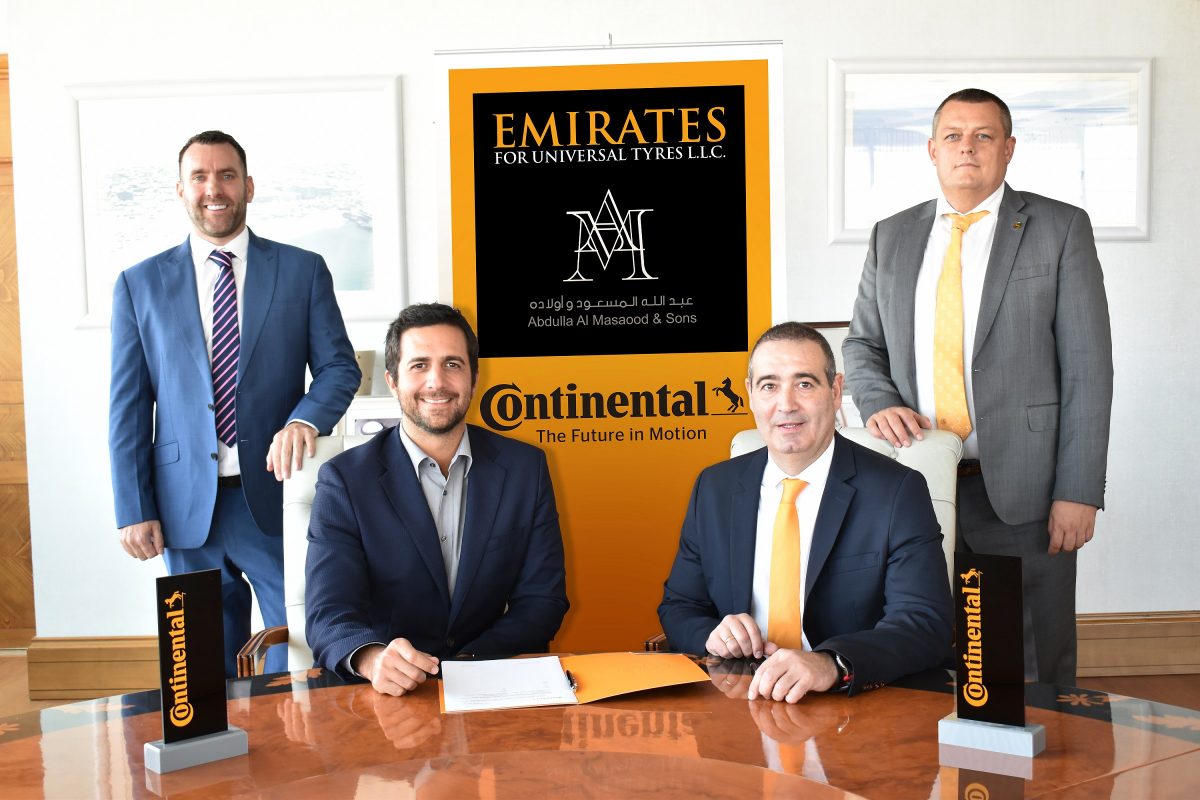 Continental extends partnership with Emirates for Universal Tyres until 2023