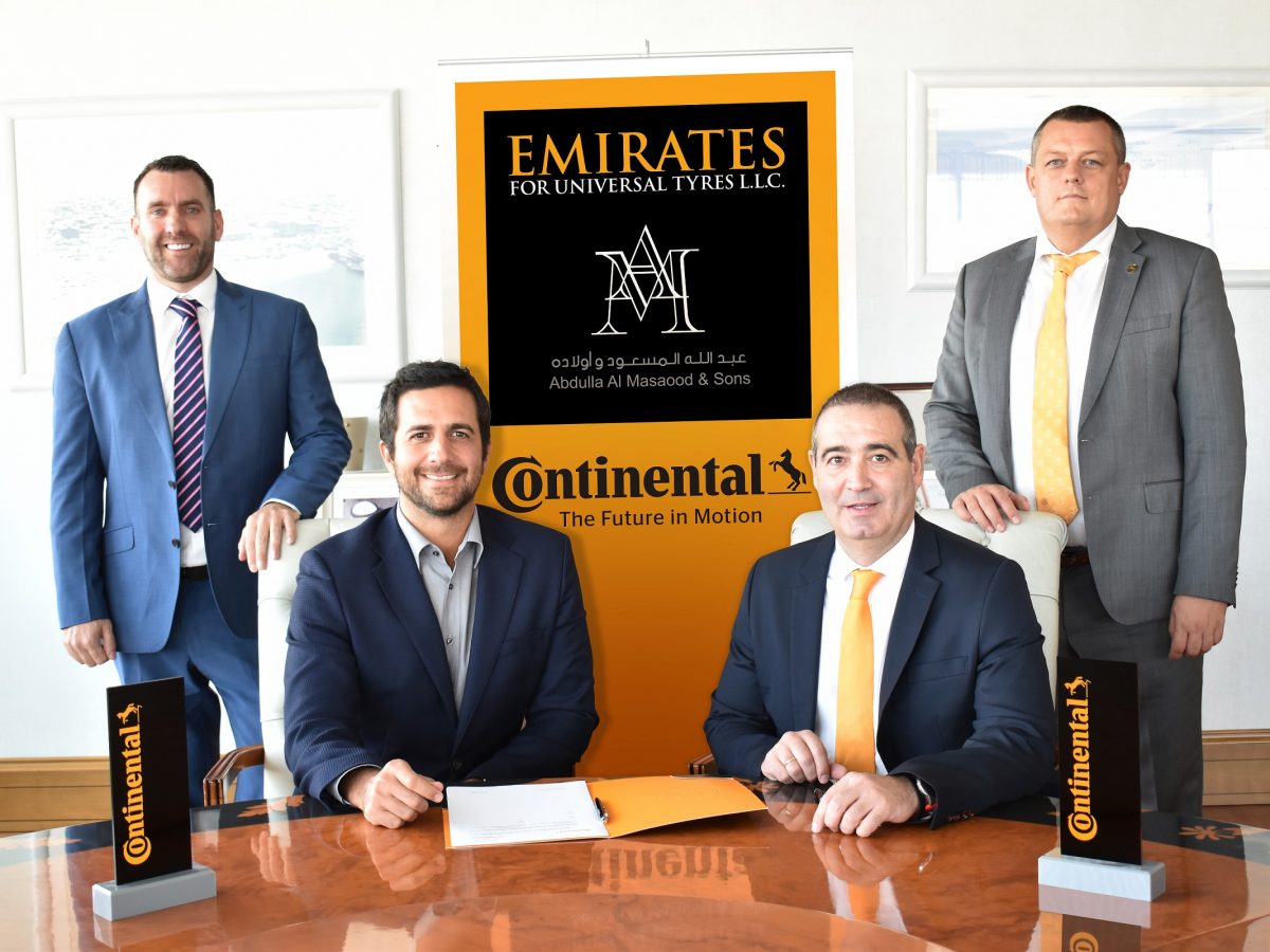 Continental extends partnership with Emirates for Universal Tyres until 2023