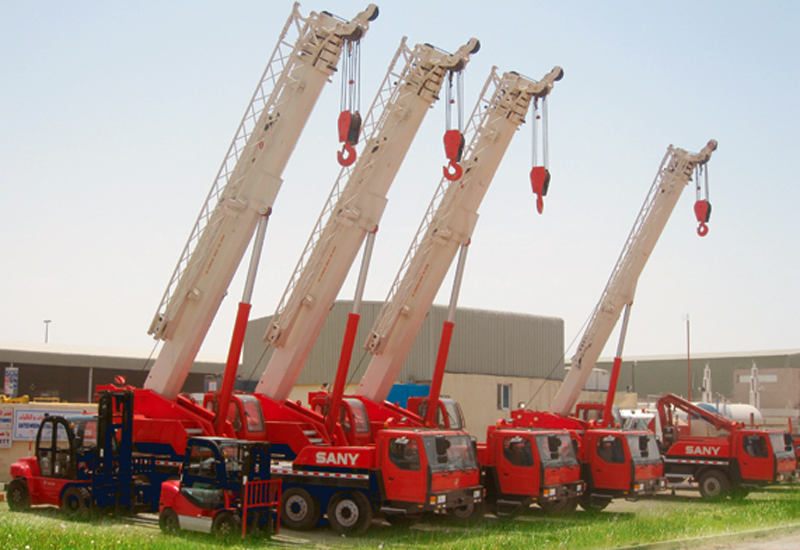 UME sells $18m of Sany mobiles cranes in 2012