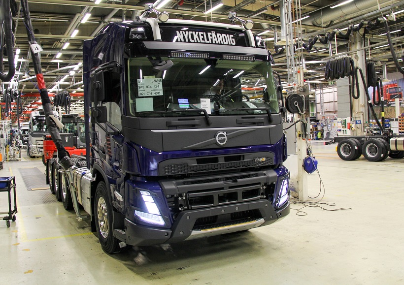 Volvo starts serial production of new generation heavy-duty trucks