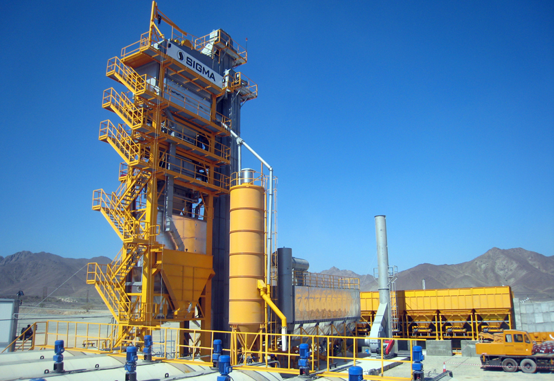 Sigma asphalt plant built for $300m Oman project