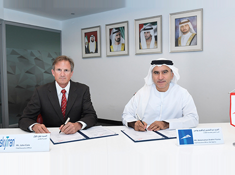 Dubai RTA signs MOU with skyTran to develop suspended transport systems