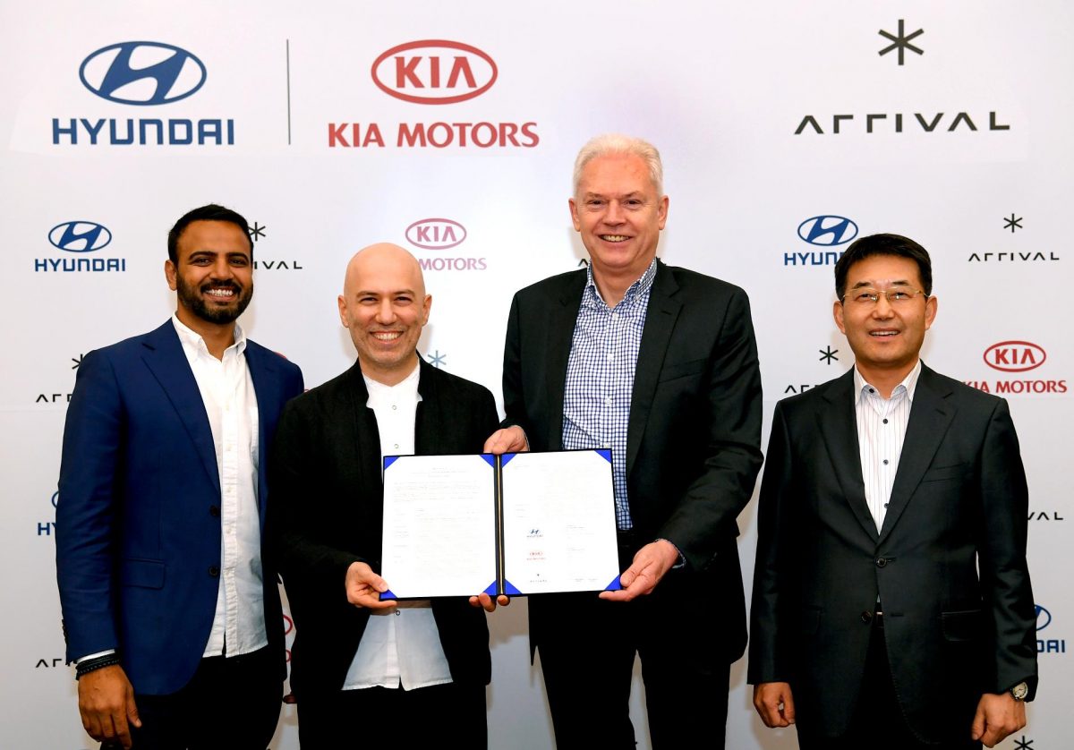 UK electric vehicle company Arrival receives $130 million investment from Hyundai and Kia