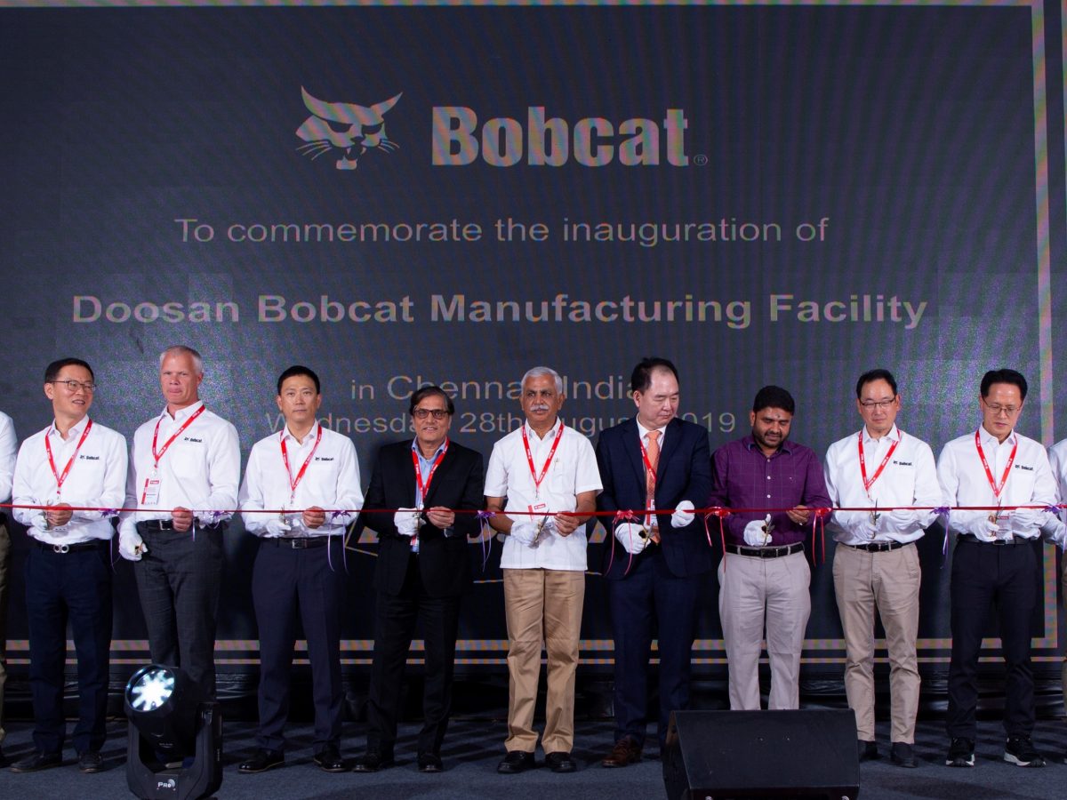 Bobcat opens manufacturing plant in Tamil Nadu, India