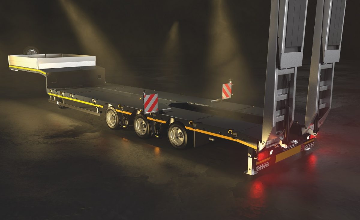 Goldhofer unveils the Stepstar semi lowloader