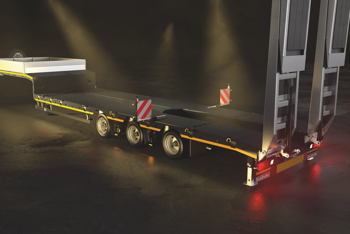 Goldhofer unveils the Stepstar semi lowloader