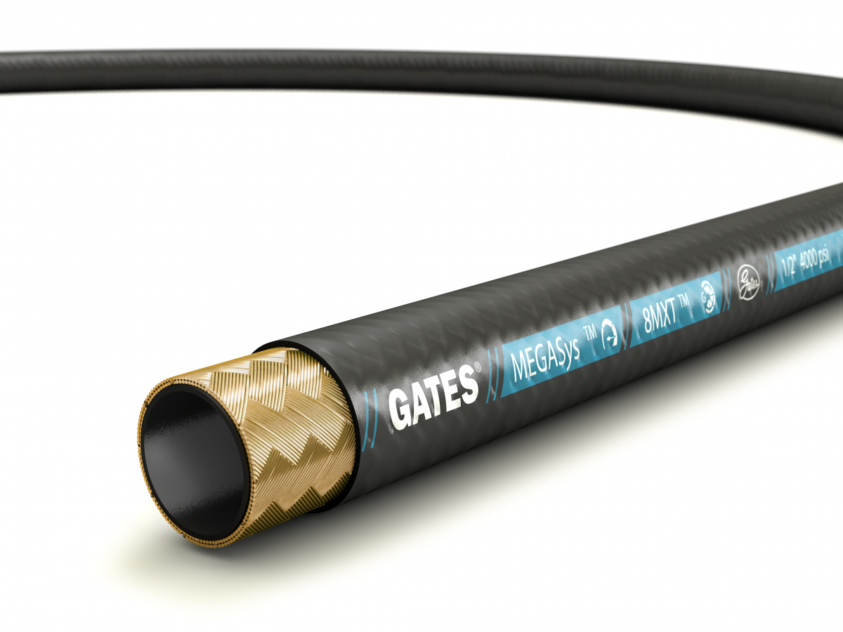 Gates launches MTX range of lightweight and flexible hydraulic hoses