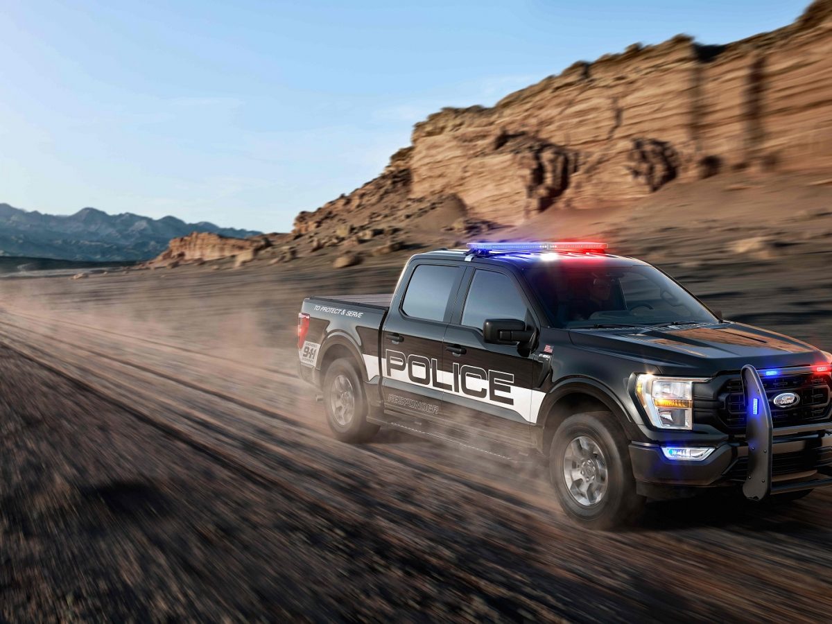 Ford Introduces All−New 2021 F−150 Police Responder