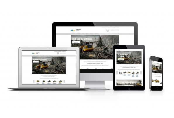 Volvo CE website increases lead generation by 100%