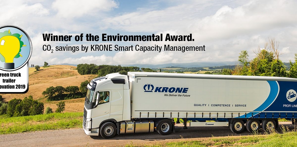 Krone wins Green Truck Trailer Award at the Transport Logistics 2019 expo