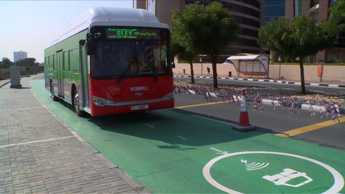 Using roads as charging stations for electric vehicles Dubai RTA tests