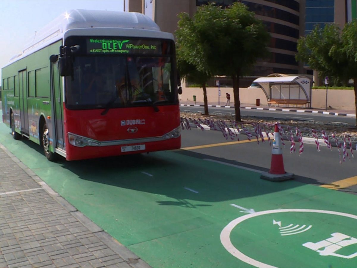 Using roads as charging stations for electric vehicles: Dubai RTA tests SMFIR technology developed by the Korea Advanced Institute of Science and Technology