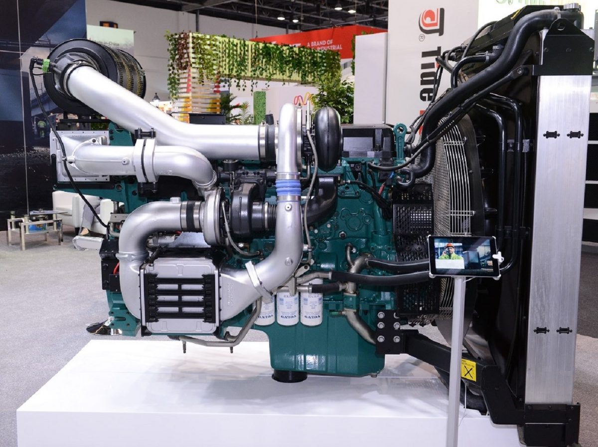 Al Masaood Power showcased Volvo Penta’s latest diesel engines at Middle East Energy 2020