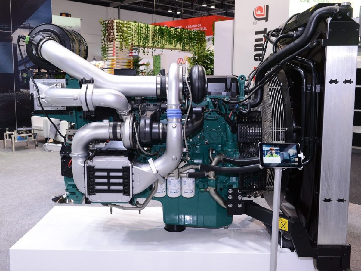 Al Masaood Power showcased Volvo Penta’s latest diesel engines at Middle East Energy 2020