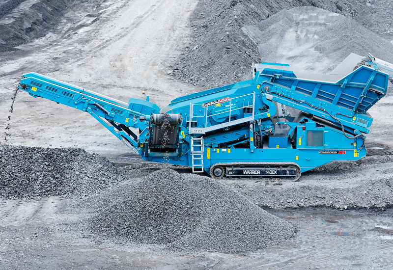 Powerscreen launches new Warrior 1400X screen