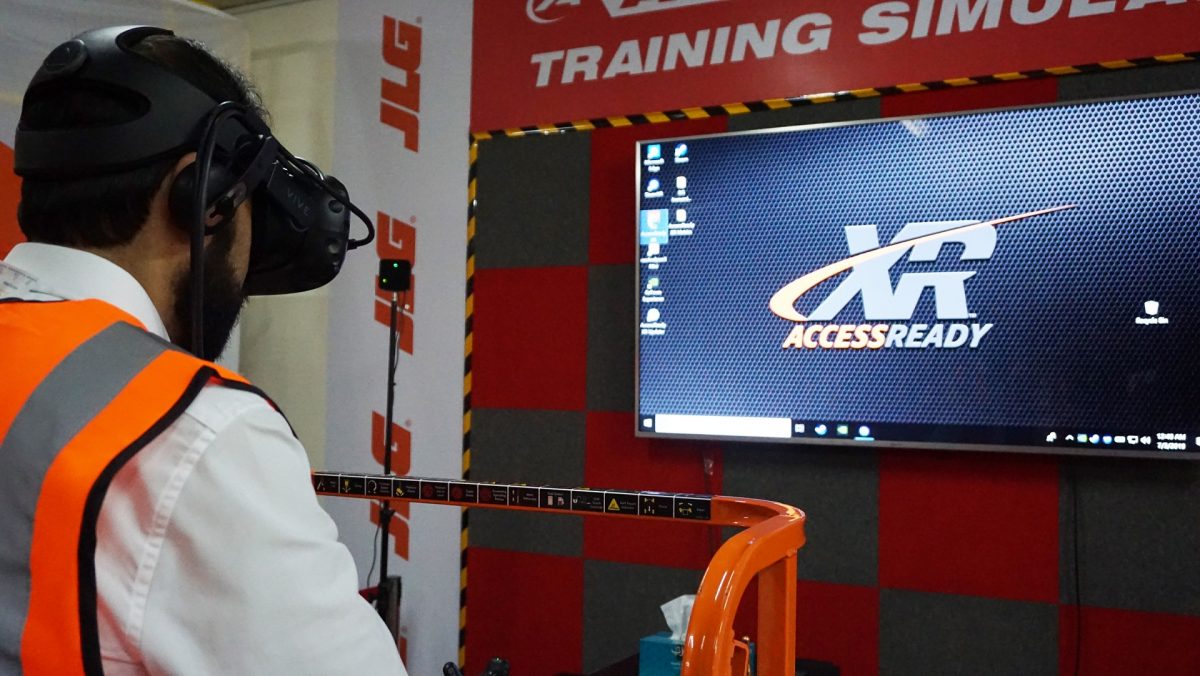 Pictures: JLG AccessReady XR operator training simulator at Access Hire Middle East, Dubai