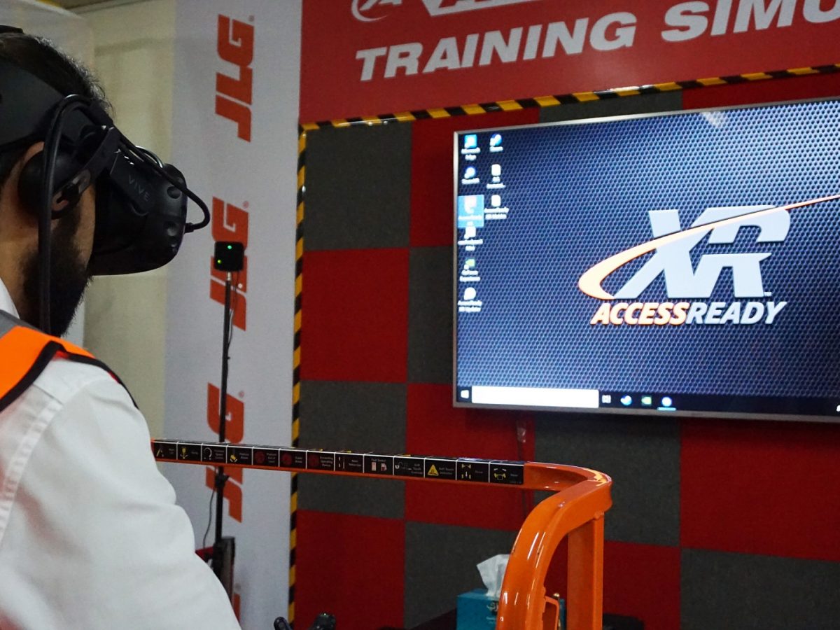 Pictures: JLG AccessReady XR operator training simulator at Access Hire Middle East, Dubai