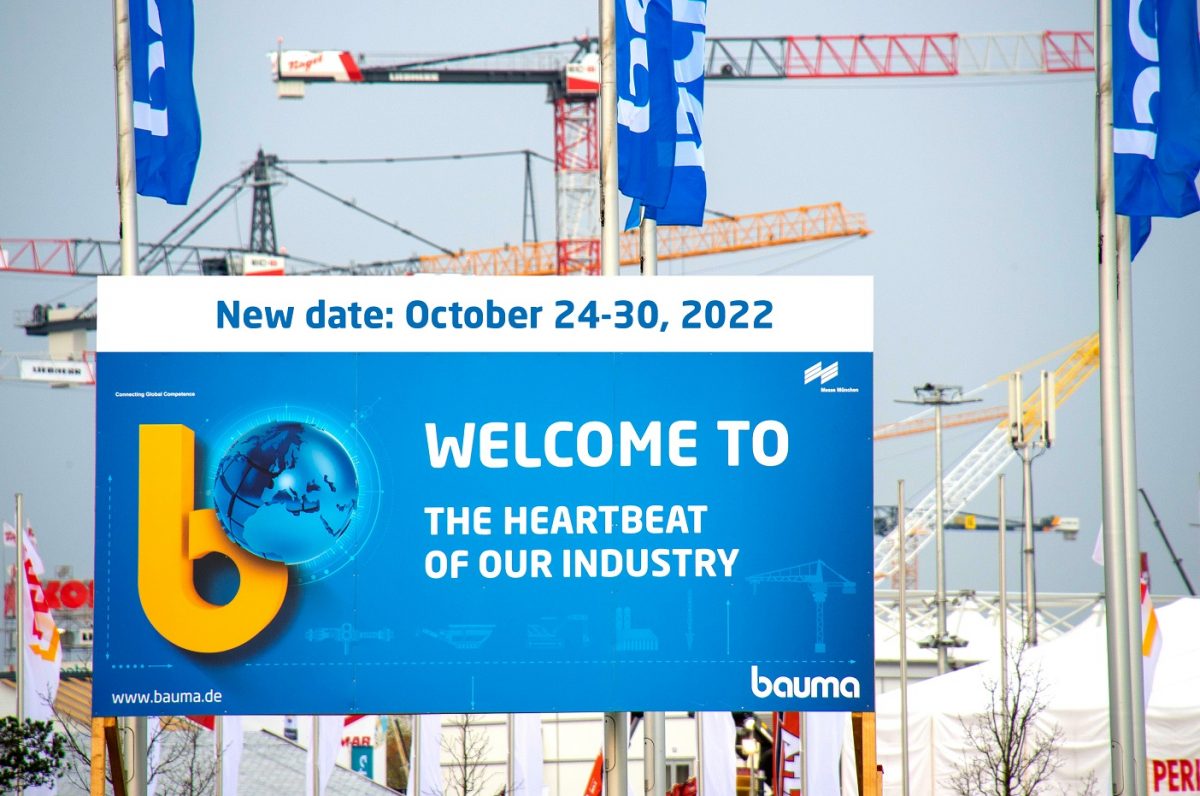 Bauma Munich 2022 postponed from April to October