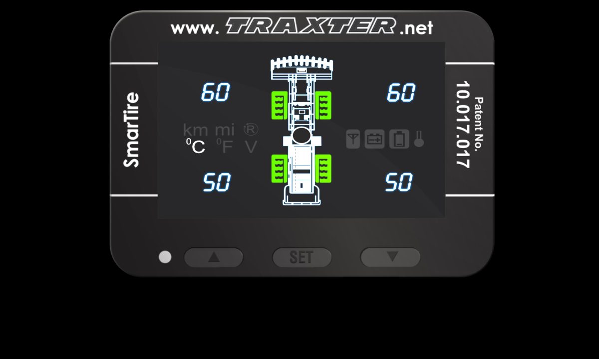 Preventing overheating of solid rubber tyres