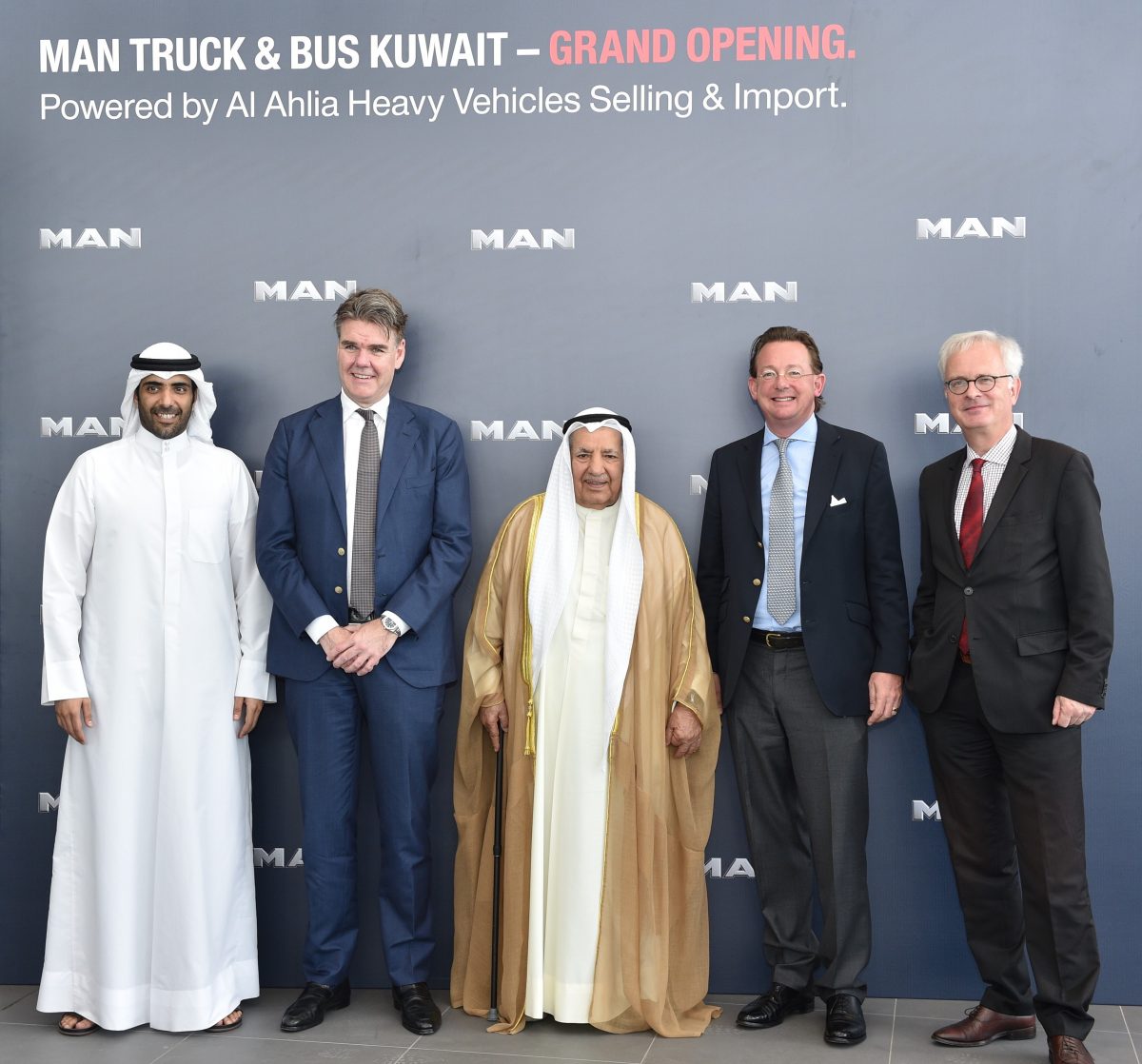 Al-Ahlia opens flagship showroom and service centre for MAN Truck & Bus in Kuwait