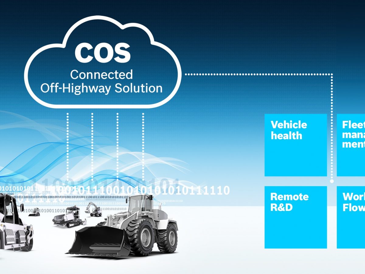 Rexroth connects off-highway vehicles with Bosch IoT Suite