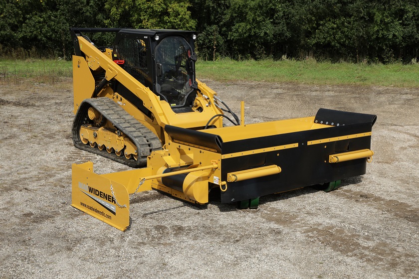 Road Widener develops remote-controlled shouldering and side paver attachment