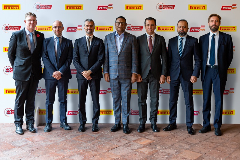 National Auto Parts (NAP) signs an agreement with Pirelli