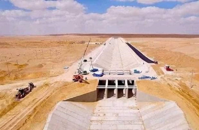 Egypt is constructing the world's largest man-made river