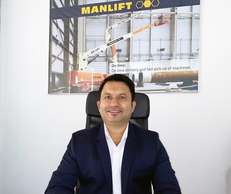 Joel Quadras, UAE Country Manager at Manlift Middle East