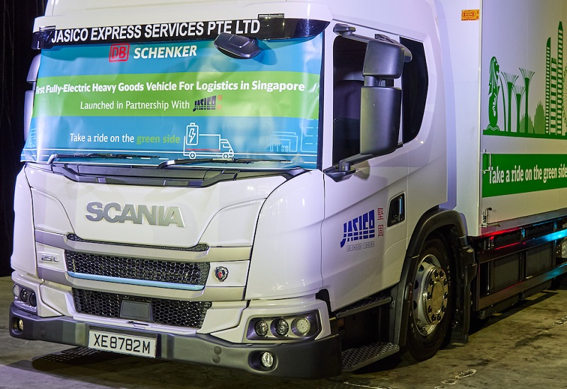 Scania electric truck