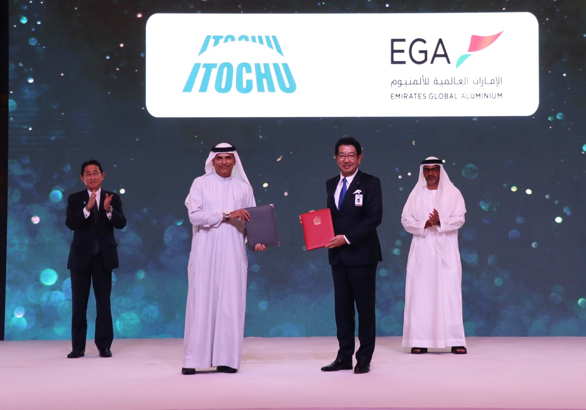 EGA is the world’s largest ‘premium aluminium’ producer and the biggest industrial company in the UAE outside oil and gas