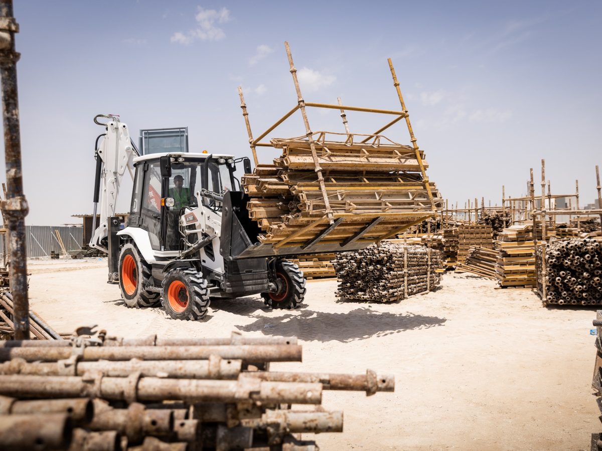 Bobcat B730 M-Series backhoe loader