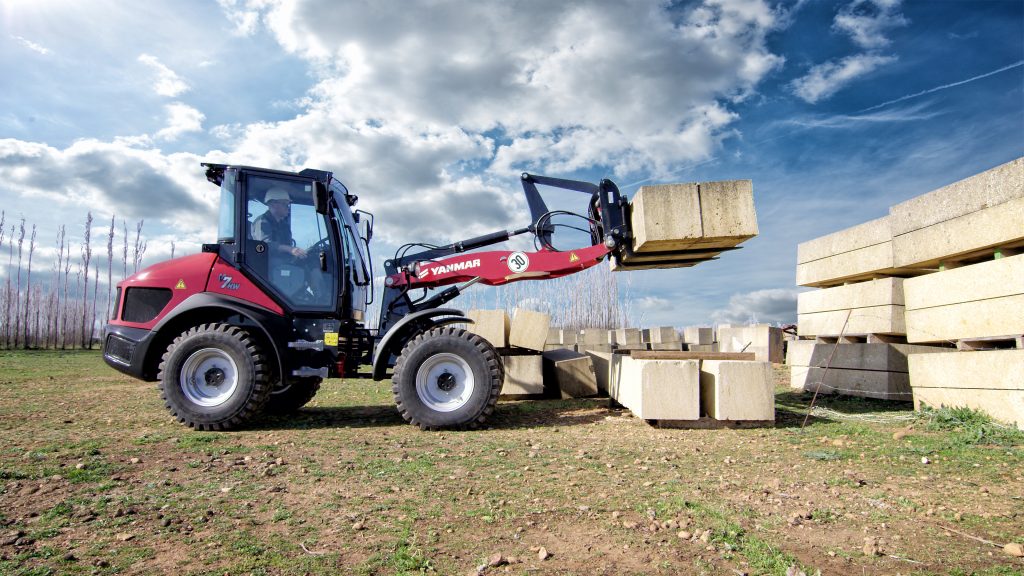 Yanmar small wheeled loader V7 and V7-HW